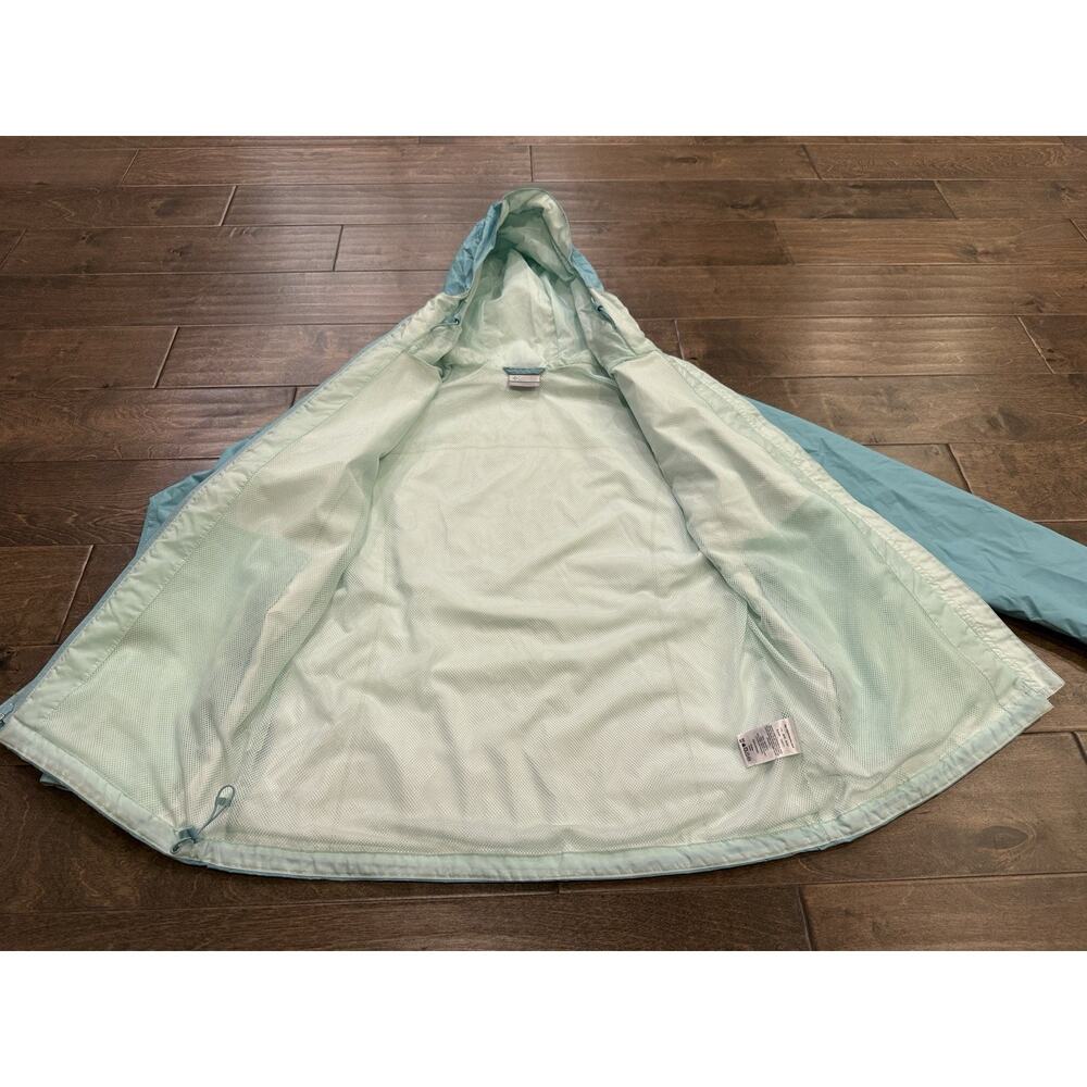 Columbia Womens Blue Arcadia II Jacket Hooded Waterproof Size S SMALL RL2436 - Picture 5 of 9